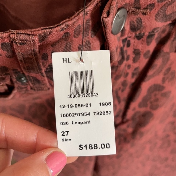 NWT Joe’s Jeans The Charlie Cheetah Print High Rise Skinny Jean - Picture 8 of 10